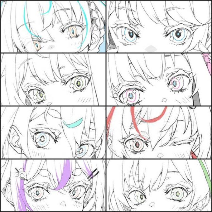 #目だけでフォロワーさんを惚れさせる 