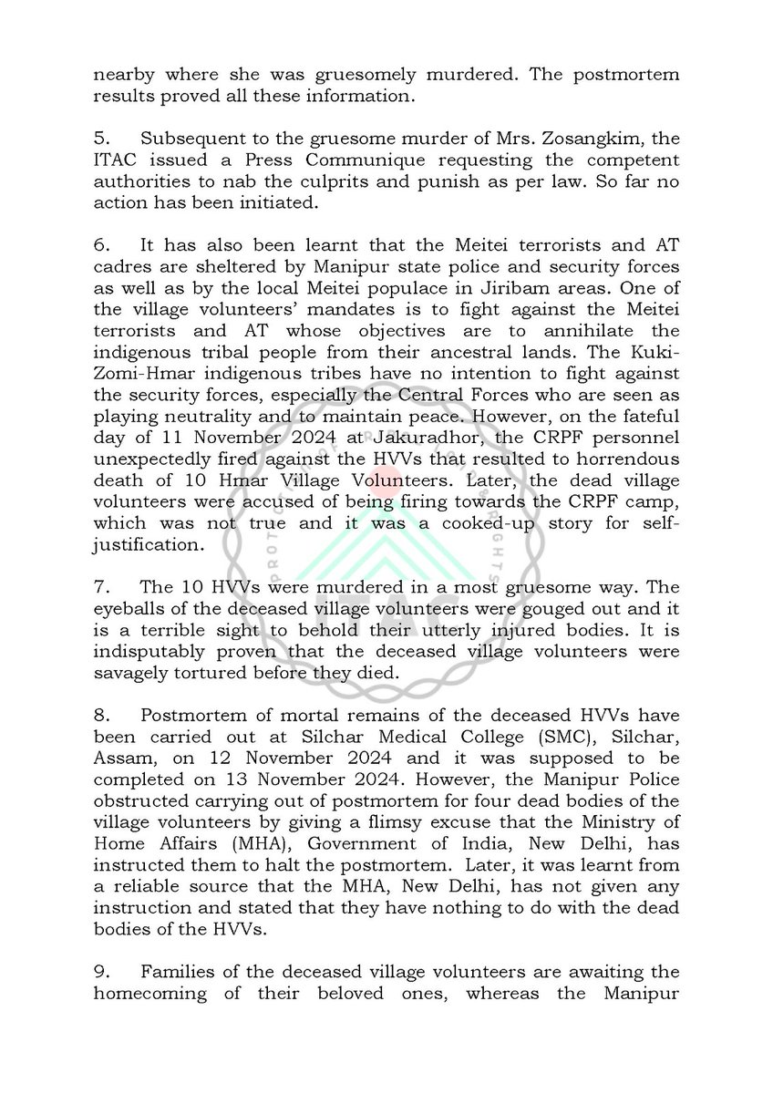Indigenous Tribes Advocacy Committee (ITAC) tweet media