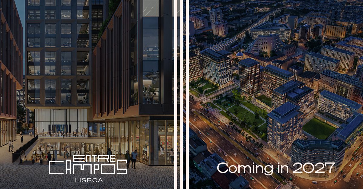 🌍 EntreCampos is a visionary mixed-use project transforming Lisbon into a benchmark of innovation, design, and sustainability. A new urban hub for culture, commerce, and community.

📍 Visit EntreCampos' Stand (R7.J1) at MAPIC 2024!

#EntreCamposLisboa #LisbonsNewOriginal
