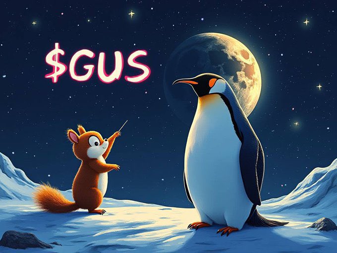 thenotorious030's tweet photo. @Altsteinn Don’t fade $GUS fren 🐧🚀

He traveled from Antarctica to Australia and is going to moon soon 🚀💯 https://t.co/aOSclRU8V1