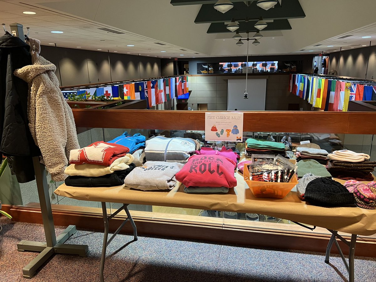 Midland Campus Ministry & Spiritual Wellness (@campusminmu) on Twitter photo We’re grateful to all who donated produce to the Free Farmer’s Market this year! Thanks also to FBLA-C & others for cool weather gear for a Free Garage Sale going on right now on the 3rd floor of OSC! Stop by any time!🧥🧣🧤#thankfulthursday #grateful <a href="/MidlandU_Biz/">Midland University Dunklau School of Business</a> We’re grateful to all who donated produce to the Free Farmer’s Market this year! Thanks also to FBLA-C & others for cool weather gear for a Free Garage Sale going on right now on the 3rd floor of OSC! Stop by any time!🧥🧣🧤#thankfulthursday #grateful <a href="/MidlandU_Biz/">Midland University Dunklau School of Business</a>