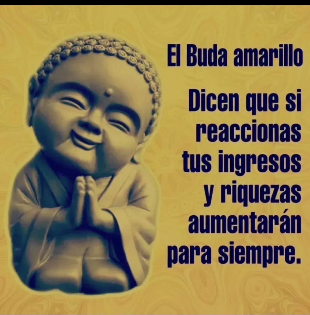 🌟✨Vibro en Abundancia🌟✨

✨💰El buda amarillo 💛💰✨

🙏💰Decreta: HECHO ESTÁ💰🙏