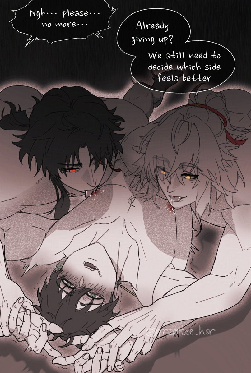 🔞Jing Yuan and Blade teach Dan Heng why men have 2 nipples

#jingheng #renheng #jingrenheng