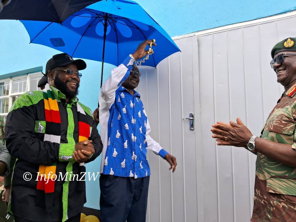 nickmangwana's tweet image. The Deputy Minister of Defence, Brigadier General (Rtd) Levi Mayihlome today,  officially commissioned a carpentry and joinery block at the Zimbabwe National Army owned Zimbabwe Military Medical Rehabilitation Centre (formerly known as Tsanga Lodge). He was acting on behalf of…