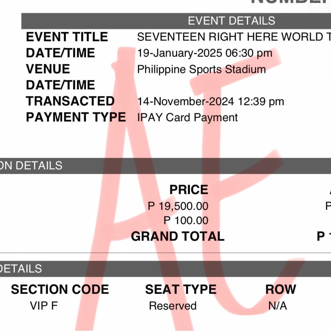 parksbabi's tweet photo. Another option!

WTT LFT SVT PH

SEVENTEEN RIGHT HERE WORLD TOUR in BULACAN 

have : (1) DAY 2 VIP F 11/14 12:39
want : (1) DAY 1 VIP B 11/13 13:13 or 11/14 14:06 or near

 #SVT_RIGHT_HERE_IN_BULACAN https://t.co/1eRMuMZSIE