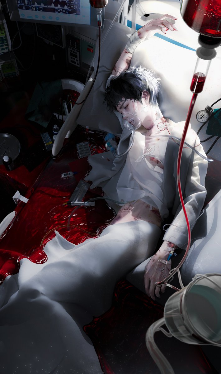 3d辅助作画，灵感来源《暗日太阳》
“师父，我还能做👮‍♀️吗”