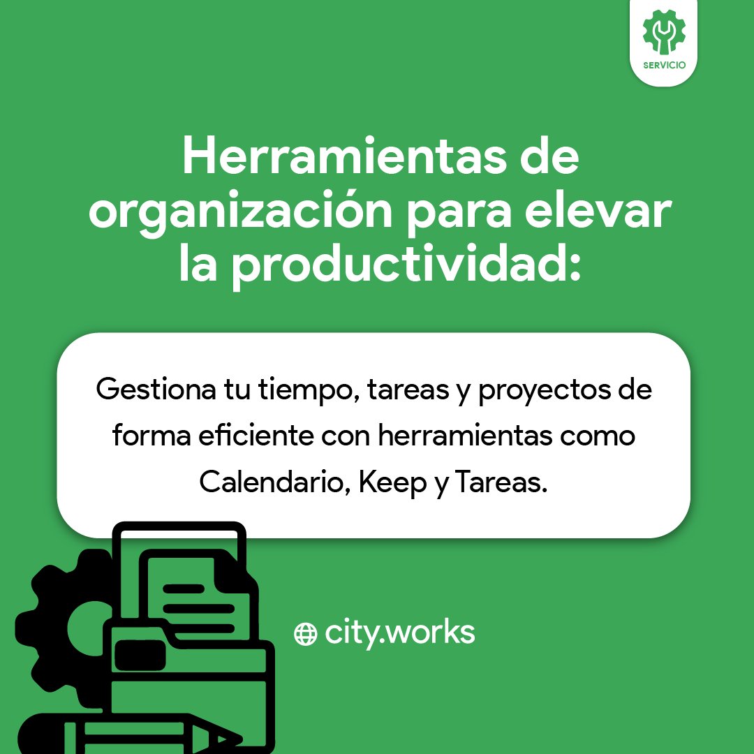 CityWorksGlobal's tweet photo. ¿Quieres hacer más en menos tiempo? ⏰

¡Olvídate del estrés y concéntrate en lo que realmente importa!

Más información https://t.co/THKZ8uDviz

#organizacion #productividad #eficiencia #gestiondeltiempo #gestiondeproyectos #empresas #emprendedores #startups #pymes #CityWorks https://t.co/WxWycqB8YB