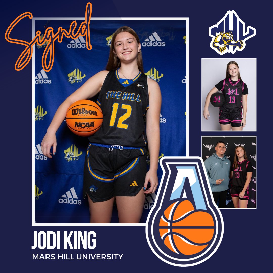 Congrats to <a href="/Jodi_king13/">Jodi King</a> on making it official to play for <a href="/mhu_wbb/">Mars Hill Women’s Basketball</a> ! 

To know Jodi is to love Jodi. Her heart for the game, her coaches &amp; teammates is unmatched. She’s a special kid who’s worked so hard to get here. No doubt she’s going to be a difference maker at Mars Hill.