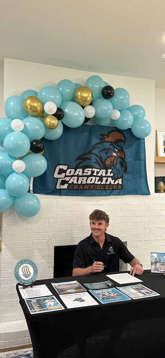 Johnny Mazon (@johnnymazon) on Twitter photo Made it official last night! <a href="/MazonTrace/">Trace Mazon</a> signed his commitment to <a href="/CoastalBaseball/">Coastal Carolina Baseball</a>. Great to celebrate him last night and give thanks to God. <a href="/WCoyoteBaseball/">Weatherford College Baseball</a>
<a href="/KSchnall9/">Kevin Schnall</a> <a href="/CCUSchill/">Matt Schilling</a> <a href="/TShewmaker43/">Tyler Shewmaker</a> <a href="/CoachOx18/">Chad Oxendine</a>
#tealnation Made it official last night! <a href="/MazonTrace/">Trace Mazon</a> signed his commitment to <a href="/CoastalBaseball/">Coastal Carolina Baseball</a>. Great to celebrate him last night and give thanks to God. <a href="/WCoyoteBaseball/">Weatherford College Baseball</a>
<a href="/KSchnall9/">Kevin Schnall</a> <a href="/CCUSchill/">Matt Schilling</a> <a href="/TShewmaker43/">Tyler Shewmaker</a> <a href="/CoachOx18/">Chad Oxendine</a>
#tealnation