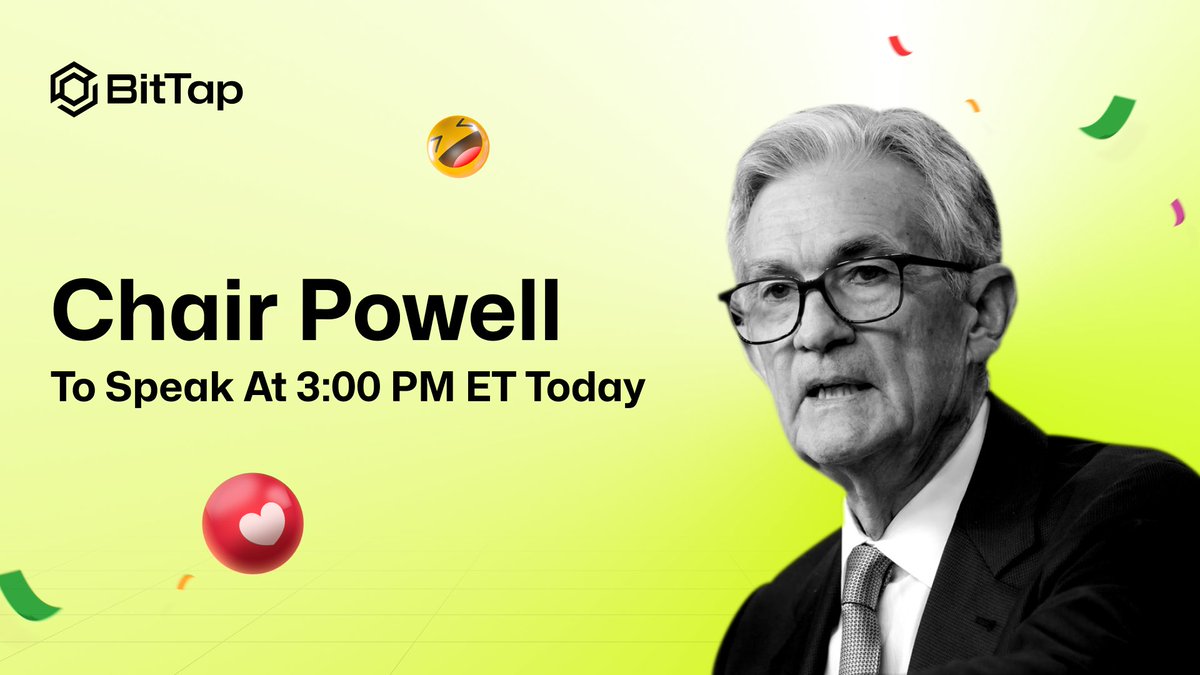 BitTapGlobal's tweet photo. π¨ FED WATCH: #ChairPowell to speak at 4:00 AM Beijing time tomorrow
First public remarks since #FOMC meeting with #CPI data beating expectations. #Markets pricing in higher odds of December rate pause π
Will #Powell signal more hawkish stance? π€
#Fed #Trading #Cryptomarket https://t.co/c9YNI5YrMQ