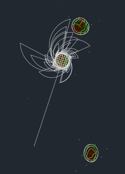 hillste0616's tweet photo. Competing with @C3DReminders to see who can create better digital art via code. Here's a wipeout object I created from a polyline. https://t.co/Ws4jVHAsgc