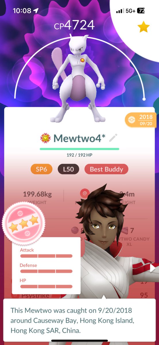 THEE_SNAX's tweet photo. One of my favorite Pokémon caught in Pokemon GO. What’s your favorite PoGo catch?
• 
•
•
•
•
#PokemonGo #PokemonCards #PokemonGOfriend https://t.co/CjaAJSOe9P
