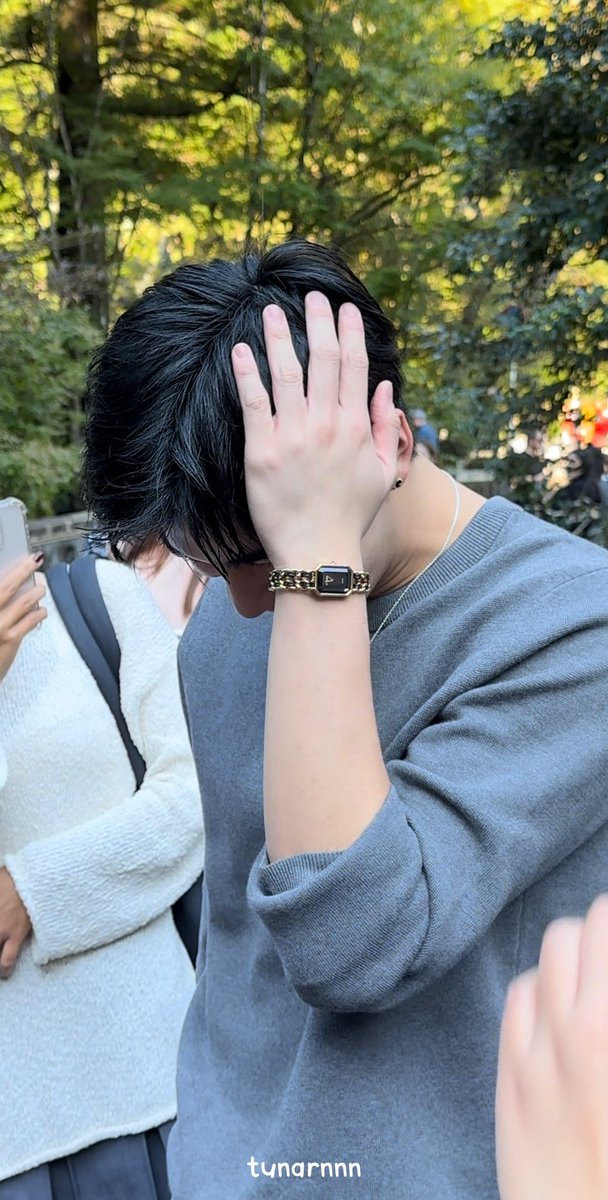 tunarnnn's tweet photo. สวยมากค่ะสุดหล่อ ที่ข้อมือก็สวยมากค่ะ⌚️❤️ @tawattannn 

#Fourthnattawat #โฟร์ทณัฐวรรธน์ 
#OISHIxGFTRIP2024 https://t.co/hpmfRUKGtY