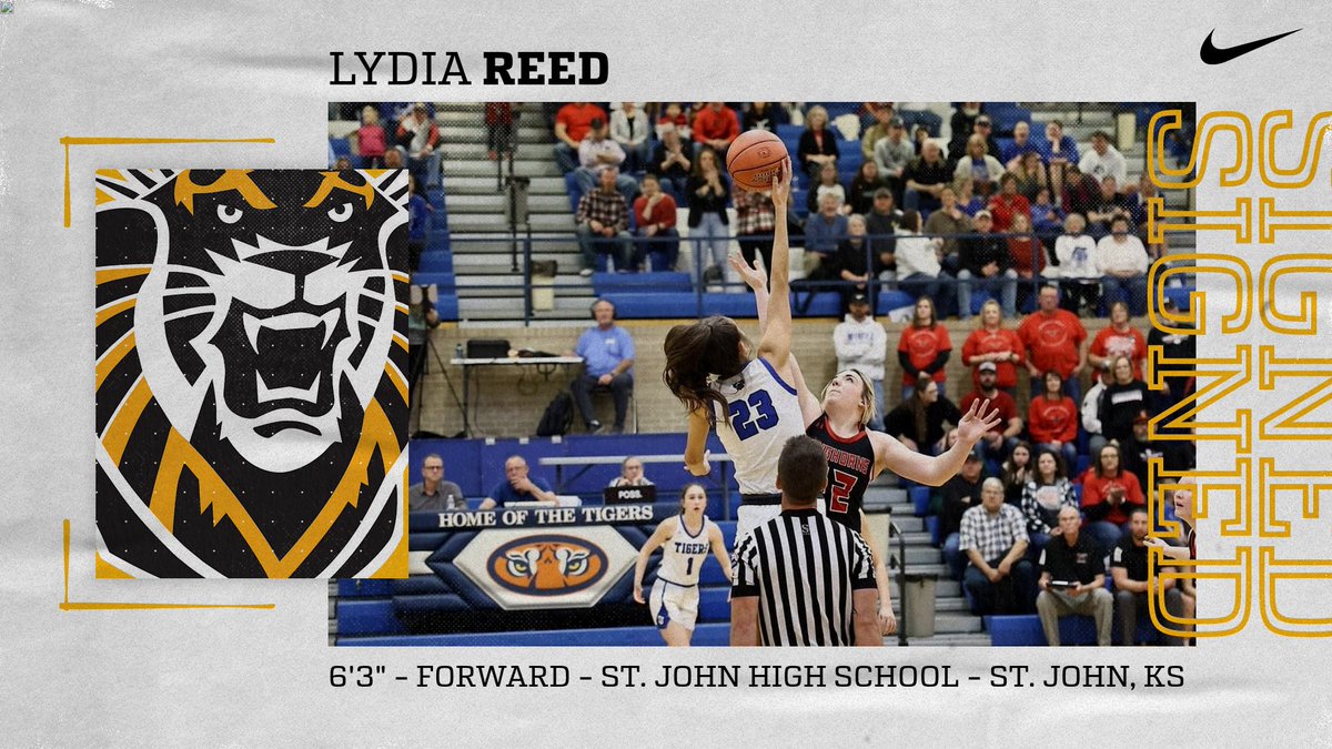 🚨 New Tiger Alert 🚨
▪️ 13.4 ppg, 5.5 rpg - JR
▪️ CPL All-Conference - SO, JR
▪️ All-State Selection - JR
▪️ St. John record for blocked shots in a season 

&amp; finished her volleyball season ranked 11th in the country in blocks 🤯

<a href="/Lydia_Reed07/">Lydia Reed</a> is officially a Tiger!