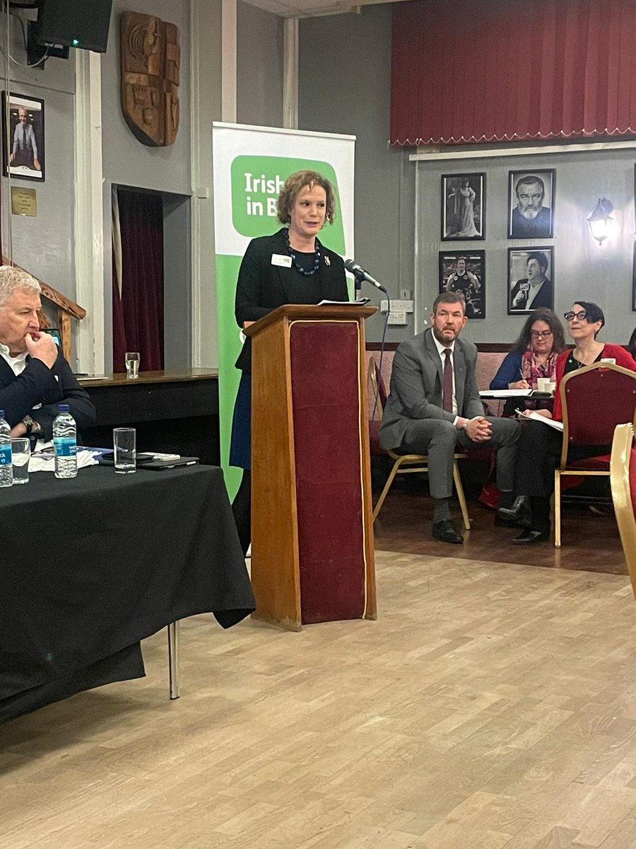 Consul General Ms. Sarah Mangan was pleased to address the <a href="/irishinbritain/">Irish in Britain</a> during their AGM being held in Liverpool today