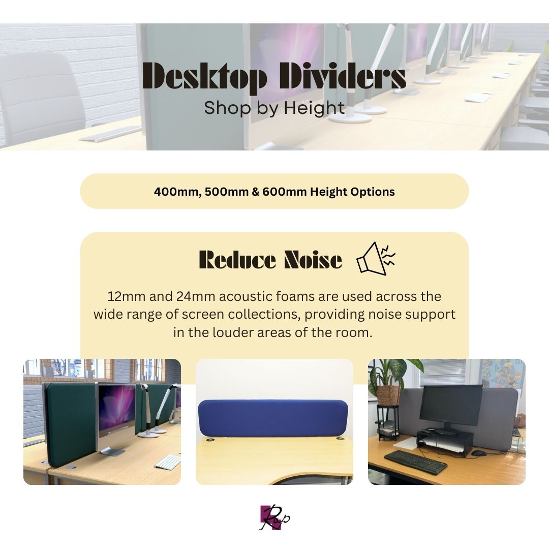 RapIndLtd's tweet photo. Find the right fit for your desk and shop desk dividers by height. 

https://t.co/HRRIsdgaDw

#deskdividers #deskscreens #shopbyheight #acousticscreens https://t.co/OImhfDjybL