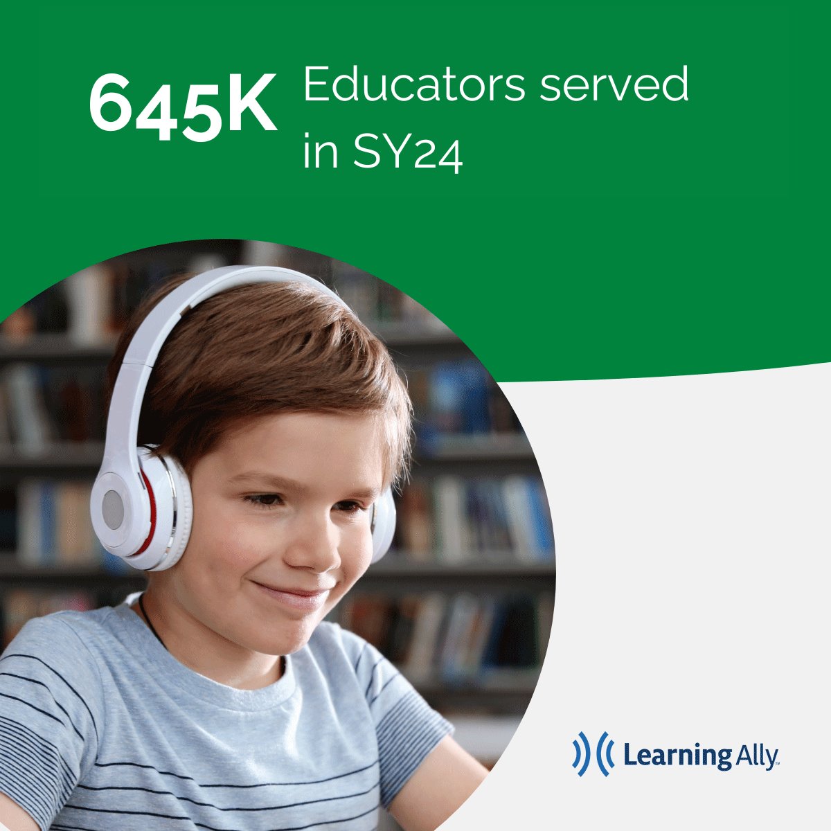 Learning_Ally's tweet image. In 2024 we empowered over 645K #educators to support #students with #learningdifferences📚🎓 Read our annual #impactreport 👉ow.ly/Nh9H50U71H4 #CSRInitiatives #EducatorSupport
