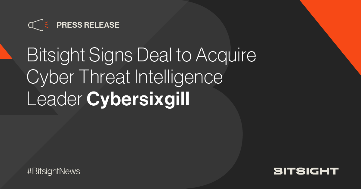 Bitsight's tweet photo. We’re excited to announce that @Bitsight is acquiring @Cybersixgill, enhancing our ability to deliver real-time threat intelligence. Together, we’re taking cyber risk management to new heights! 🌐 https://t.co/RFadchfaRx 

#Bitsight #Cybersixgill #ThreatIntelligence https://t.co/Dg12iL3nEW