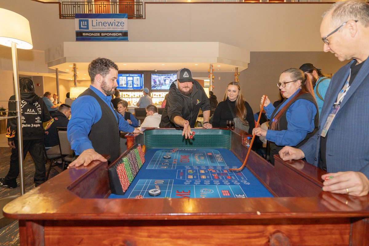 AcotEvent's tweet image. One of the really great things about #acot are the after hours networking events! We had a blast at Casino Night last night. Tonight is throwback gaming night. You definitely don’t want to miss out. #acot2024 #edtech #edtechteachers