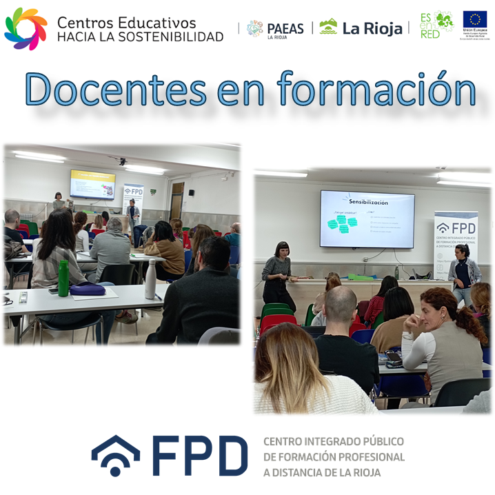 cipfpd_rioja's tweet photo. 💚 Iniciamos el proyecto CEHS recibiendo la formación necesaria para empezar.

🌍 CEHS es un proyecto de educación ambiental para iniciar una camino hacia la sostenibilidad implantando mejoras socio ambientales a través de la participación de toda la comunidad educativa.

#CEHS https://t.co/4ZDFCe4uDX