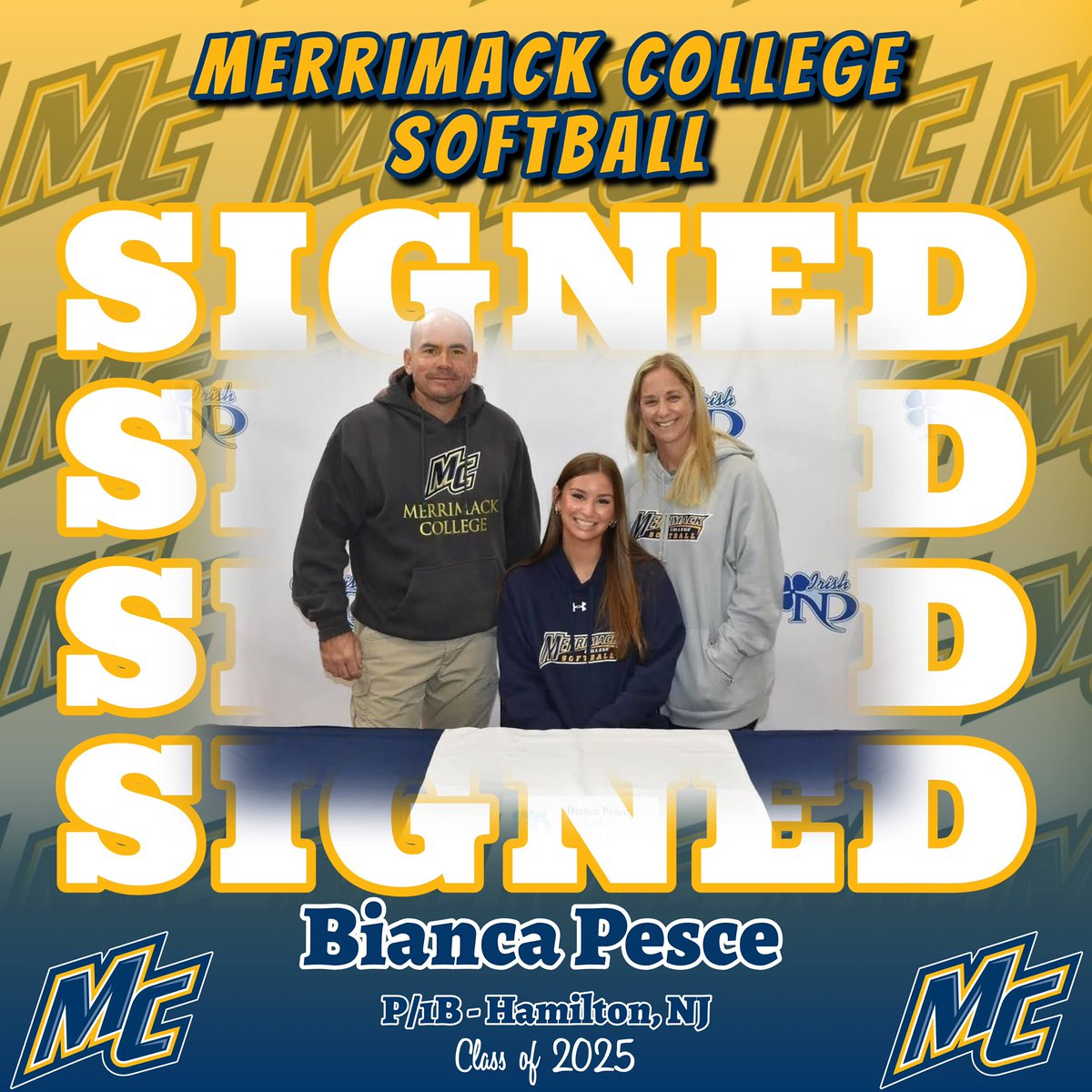 Congrats to the girls that signed on the dotted line. More pics to follow!!! #wintheday <a href="/MeganMiller2025/">Megan Miller</a> <a href="/2025creo/">Madalena Creo</a> <a href="/pesce2025/">Bianca Pesce</a>