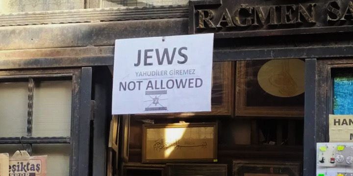Since October 7, 2023, Israelis and Jews have been denied access to hotels in Italy, kicked out of cafes in Oakland, denied service in restaurants in Vietnam, forbidden to enter stores in Turkey, and even prevented from renting skis in Switzerland.

No other group is held