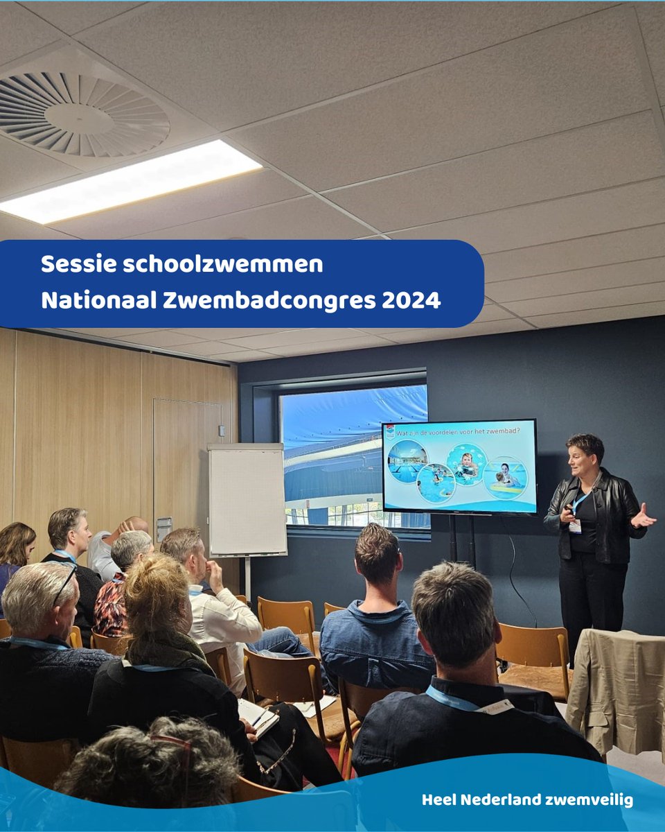 Vandaag staat in het teken van het Nationaal #Zwembadcongres van VSG. Onze collega Brigitte Muller heeft samen met Titeke Postma een inspirerende sessie gegeven over #schoolzwemmen. 💧

Het was een sessie vol waardevolle inzichten en #kennisdeling!💙

#HeelNederlandZwemveilig