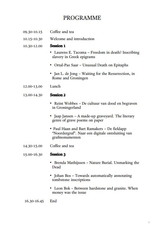 The CRASIS Mortuary Ritual Network is organising the conference "Gravestones. Marking death from Antiquity to the Modern Era" on Thursday 21 November in Groningen. Registration (required) remains open until Sunday 17 November. Register here: forms.gle/B6rE9QH9SVaidY…
