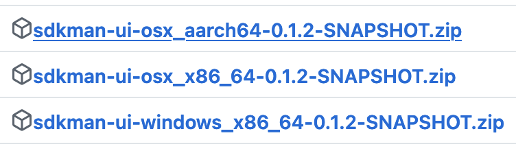 I've created an early-access build for aarch64 binary for Mac of SKDman-UI. Unfortunately, I can't test that one because I don't have an M MacBook. Does anyone with an M MacBook want to see if it works? github.com/jagodevreede/s…