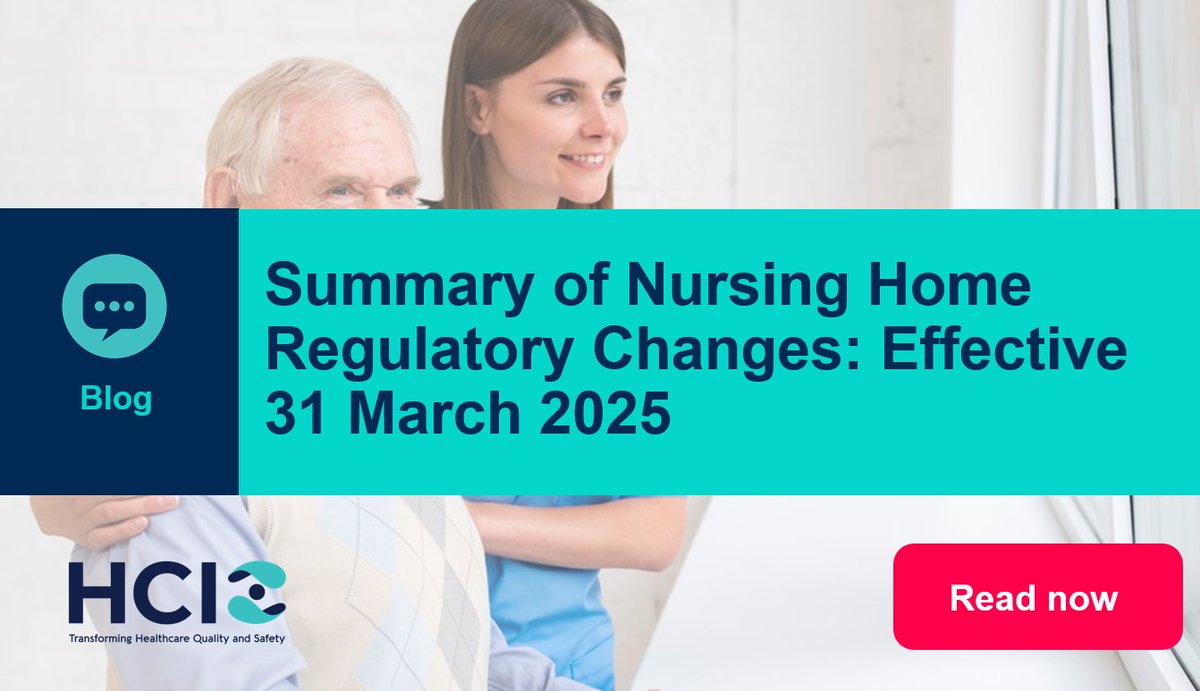 📢 Regulatory changes for Nursing Homes will come into effect on 31 March 2025. Key changes arising from SI. No.1 of 2025 relate to visiting, infection prevention and control, residents’ rights and governance. To ensure you meet the new requirements, contact HCI today at