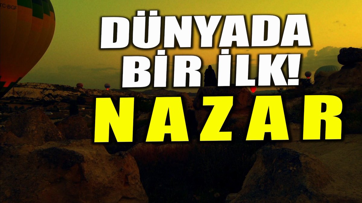 DÜNYA'DA BİR İLK! KAPADOKYADA GEÇEN OYUN | NAZAR İNCELEME 

youtu.be/9_IPc7UEpwg?si…