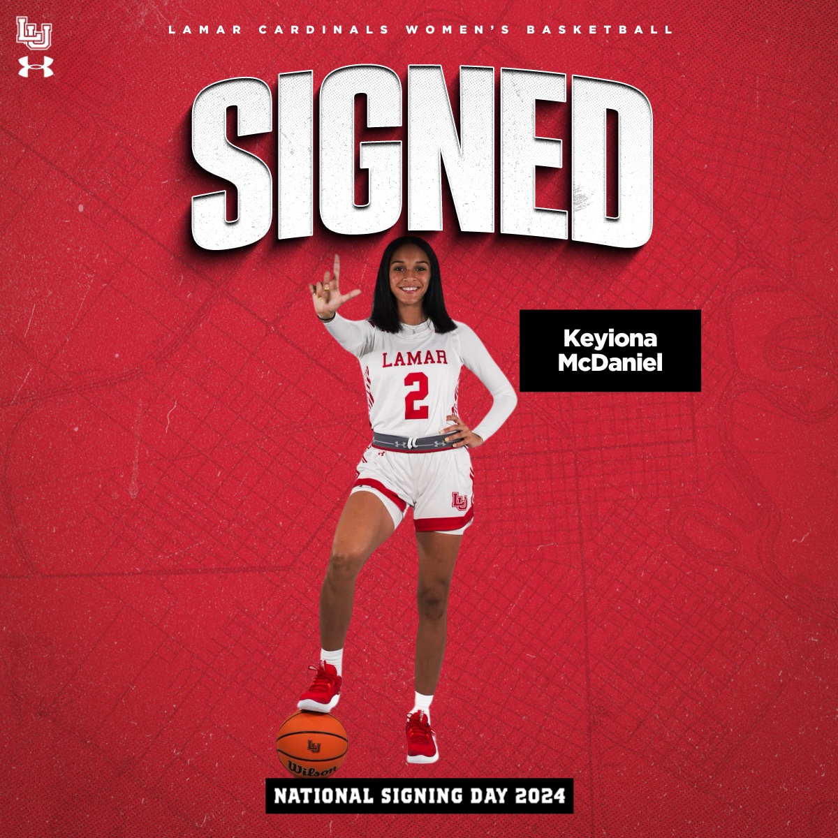 Officially Cardinals 📝

We are pleased to welcome Niyah Waters (5-11 guard, Pflugerville) and Keyiona McDaniel (5-9 guard, Kountz) to the family. 

#ChasingGreatness #PeckEmCards