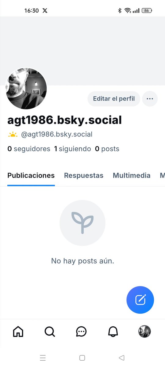 Si alguien me quiere seguir, creo que me mudaré aquí 
bsky.app/profile/agt198…
#BlueskySocial
