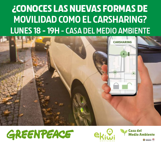 ¿Conoces cuáles son las nuevas formas de movilidad que hay en tu ciudad, cómo usarlas, que beneficios o perjuicios tienen, y como nos pueden ayudar a cambiar nuestros hábitos de #movilidad?  

Vente el lunes 18 en #Valladolid y te lo contamos. 
greenwire.greenpeace.es/group/greenpea…