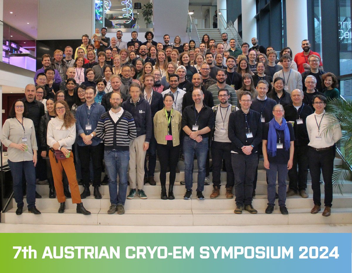 This week the 7th Austrian Cryo-EM Symposium happened &amp; we were thrilled to once again welcome so many participants on our campus! Many thanks to the organizers <a href="/IMPvienna/">IMP</a>,  Vienna BioCenter Core Facilities (VBCF) and <a href="/ISTAustria/">ISTAustria</a> for a great event!
#viennabiocenter