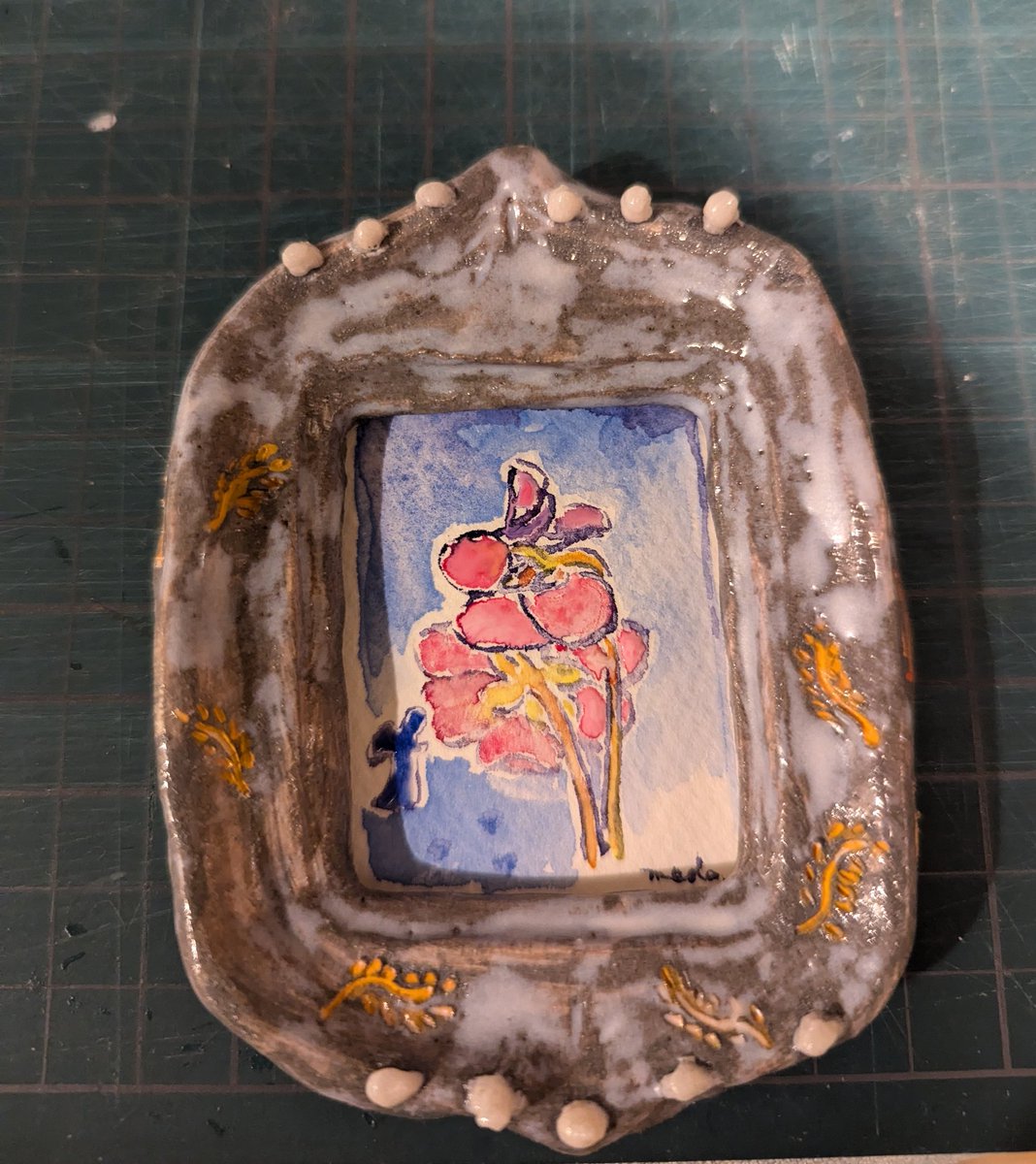 madozukin's tweet photo. お祈り。#陶芸 #drawing #illustration #cermics https://t.co/lncxoKben1