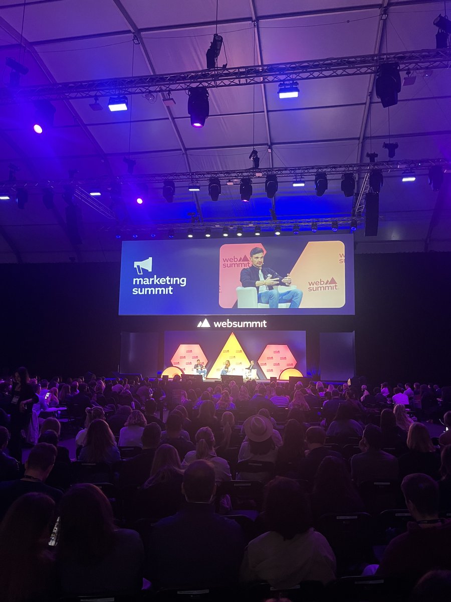 iR Enterprise's <a href="/SamHuber/">Sam Huber</a> hit the stage again today at Web Summit. 🔥

Chatting to Rebecca Barkin of <a href="/Lamina1official/">LAMINA1</a> and Dimitrius Dantas of O Globo, they covered how emerging tech is forging new opportunities for the creator economy and commerce.
