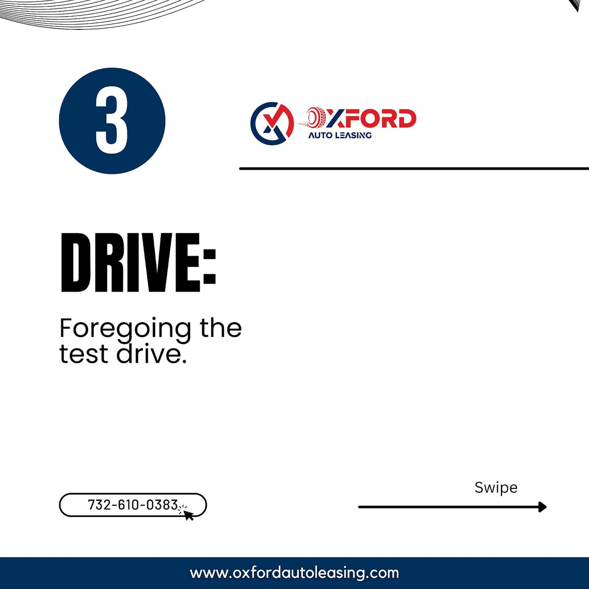 Ox_auto_leasing's tweet photo. When buying a used car, it’s essential to avoid common pitfalls to make a smart investment. Don’t skip financing arrangements before shopping—knowing your budget ahead of time helps guide your search. 

🌐https://t.co/yJ0ZofQflR
 ✉️Info@oxfordautoleasing.com

#UsedCarBuying https://t.co/wzVWpB2Y9T