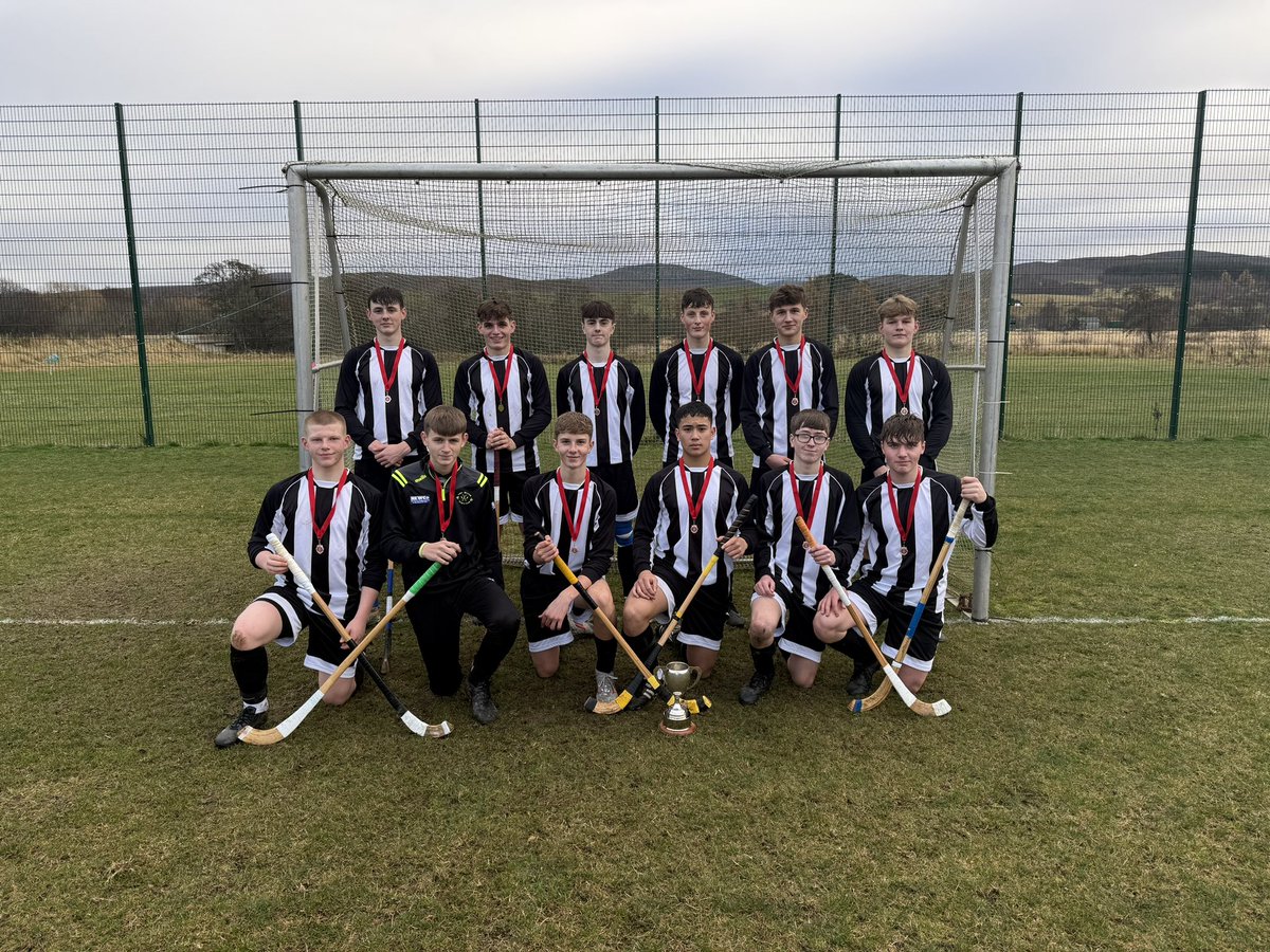 Congratulations to Lochaber High School who were crowned Wade Cup winners 2024. They went undefeated on the day defeating both Kingussie High School and Glenurquart High School in what were very competitive games. A big thank you to <a href="/KCamanachd/">Kingussie Camanachd</a> for the great facilities! #shinty