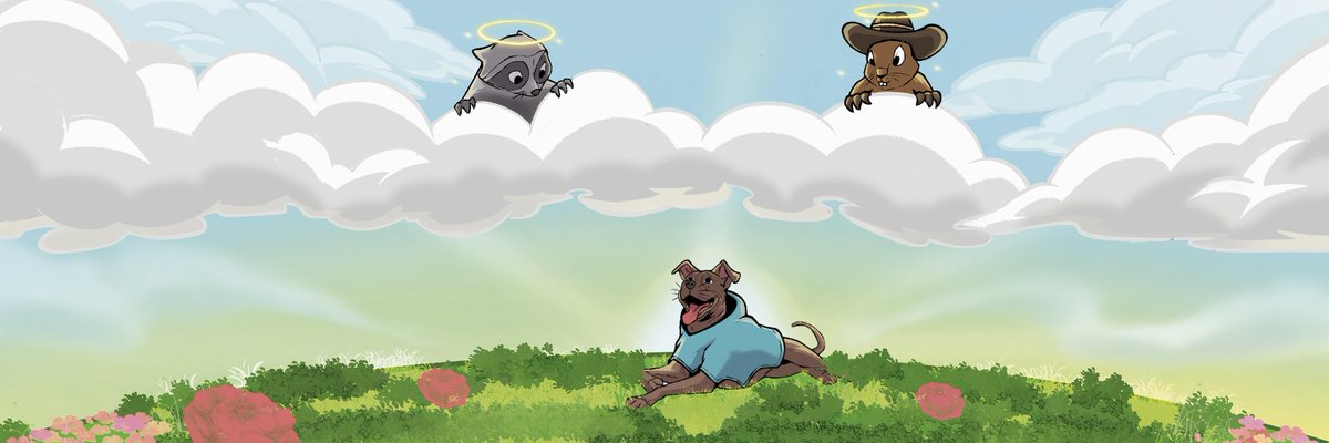 $BAMBAM will always love and remember his brothers, $PNUT and $FRED. RIP ❤️