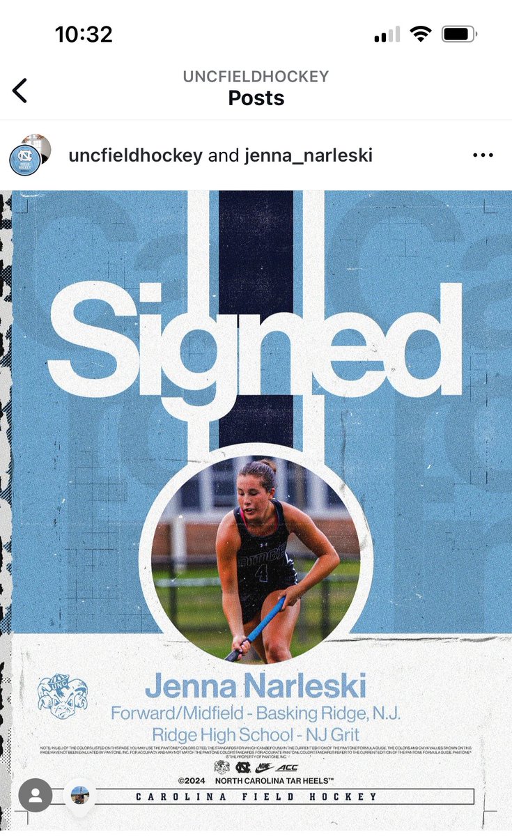 Ridge Field Hockey (@ridgefh) on Twitter photo It’s official. It’s official.