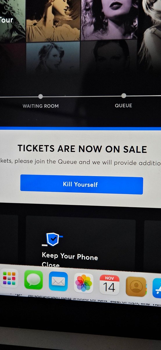 iloveblobfish's tweet photo. they might as well just say this at this point #TorontoTSTheErasTour https://t.co/Gbj7IxwIvN