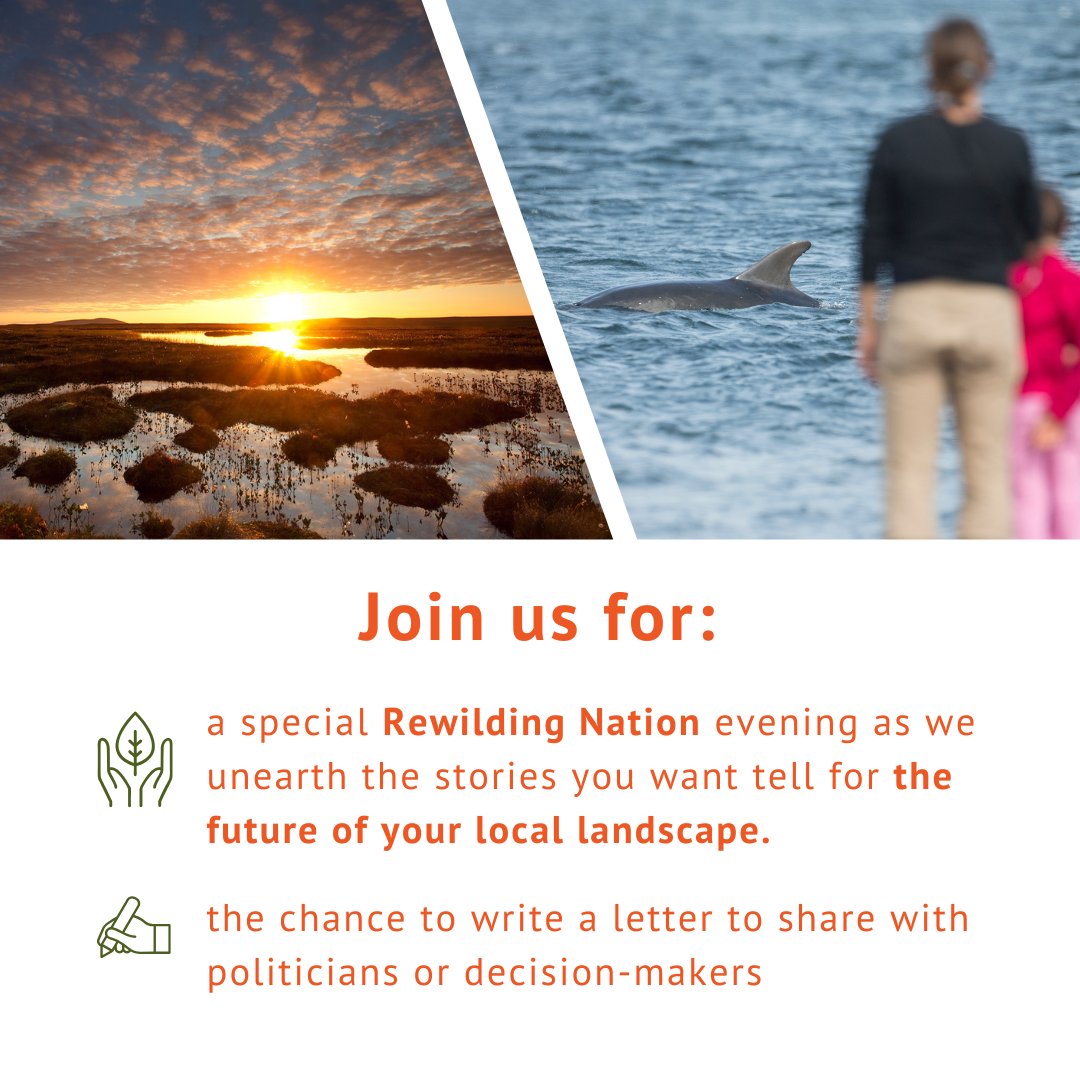 Our second writing workshop is coming to The Social Hub #Glasgow next week! There are still limited spaces left - don't miss out. bit.ly/RNPB-gla

Join us for a special #RewildingNation evening on Tuesday 19 November, as we unearth the stories you want tell for the future