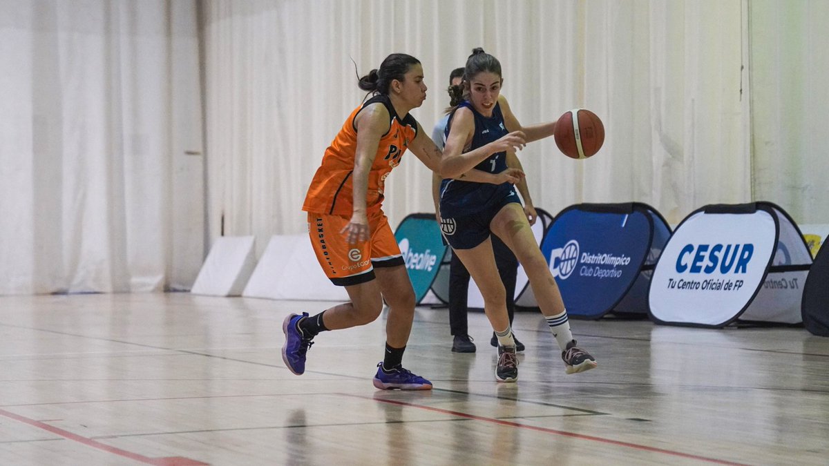 DistritOlimpico's tweet photo. 💙~𝐀𝐅~💙
🏀El autonómica femenino consiguió una victoria muy ajustada (60-58) frente a @Pintobasket ¡Grandes chicas!
#FamiliaDO #AF #FindeDO https://t.co/SYHWoirbIt