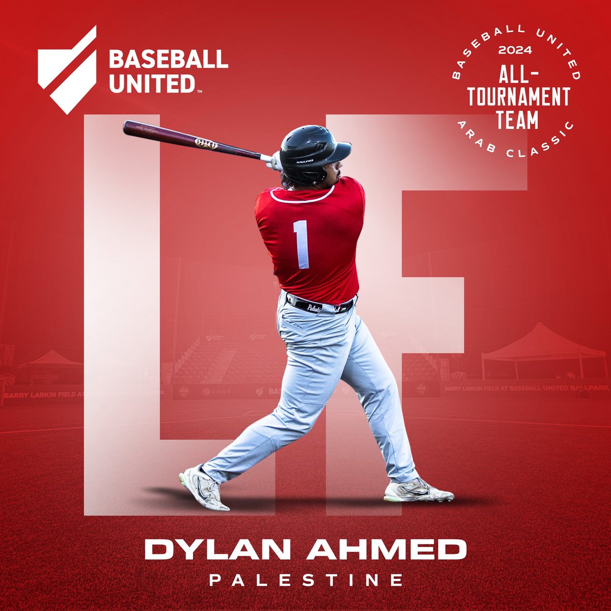 Palestine National Baseball 🇵🇸 ⚾️ (@palfedbaseball) on Twitter photo Congratulations to Team Palestine players Syam Lafi <a href="/syamlafi/">Syam Lafi</a> and Dylan Ahmad <a href="/realdylanahmad/">Dylan Ahmad</a> for being named to the Baseball United Arab Classic <a href="/BaseballUnited/">Baseball United</a> 2024 All Tournament Team! Congratulations to Team Palestine players Syam Lafi <a href="/syamlafi/">Syam Lafi</a> and Dylan Ahmad <a href="/realdylanahmad/">Dylan Ahmad</a> for being named to the Baseball United Arab Classic <a href="/BaseballUnited/">Baseball United</a> 2024 All Tournament Team!