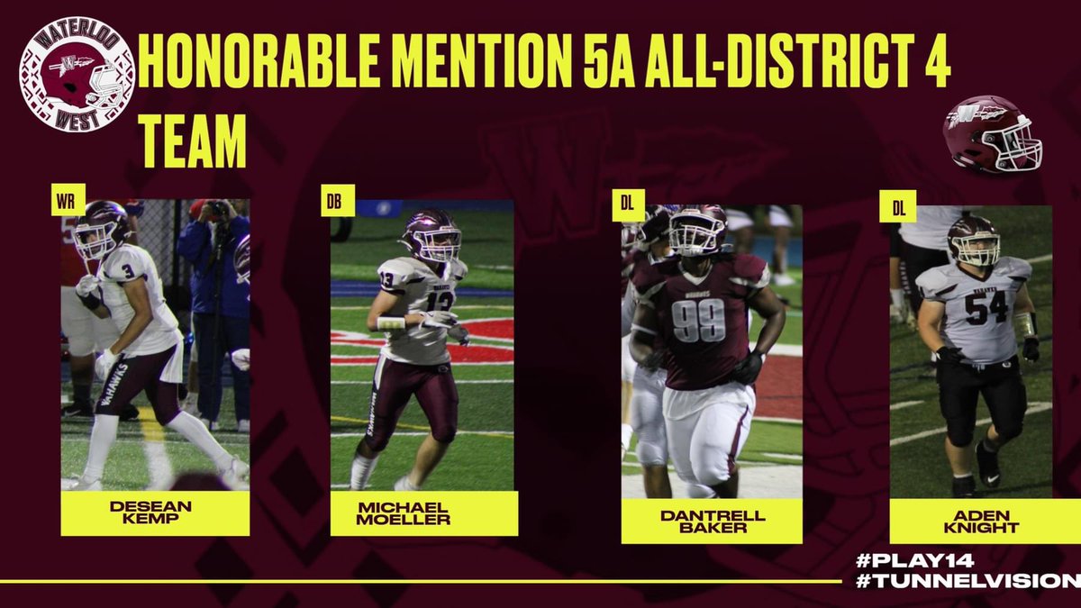 Waterloo West High School Football tweet media