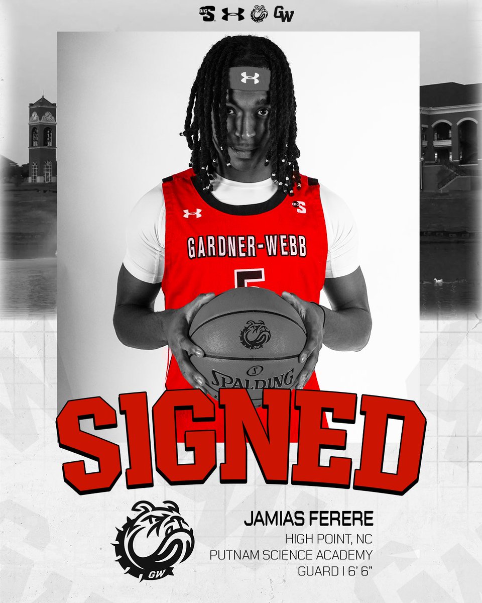 Gardner-Webb Men's Basketball (@gwu_mbk) on Twitter photo ๐๐๐๐ฃ๐๐ โ๏ธ
Welcome to Runninโ Bulldog Nation, <a href="/jamiasss/">Jamias Ferere</a>!
#ONE | #skodawgs ๐๐๐๐ฃ๐๐ โ๏ธ
Welcome to Runninโ Bulldog Nation, <a href="/jamiasss/">Jamias Ferere</a>!
#ONE | #skodawgs