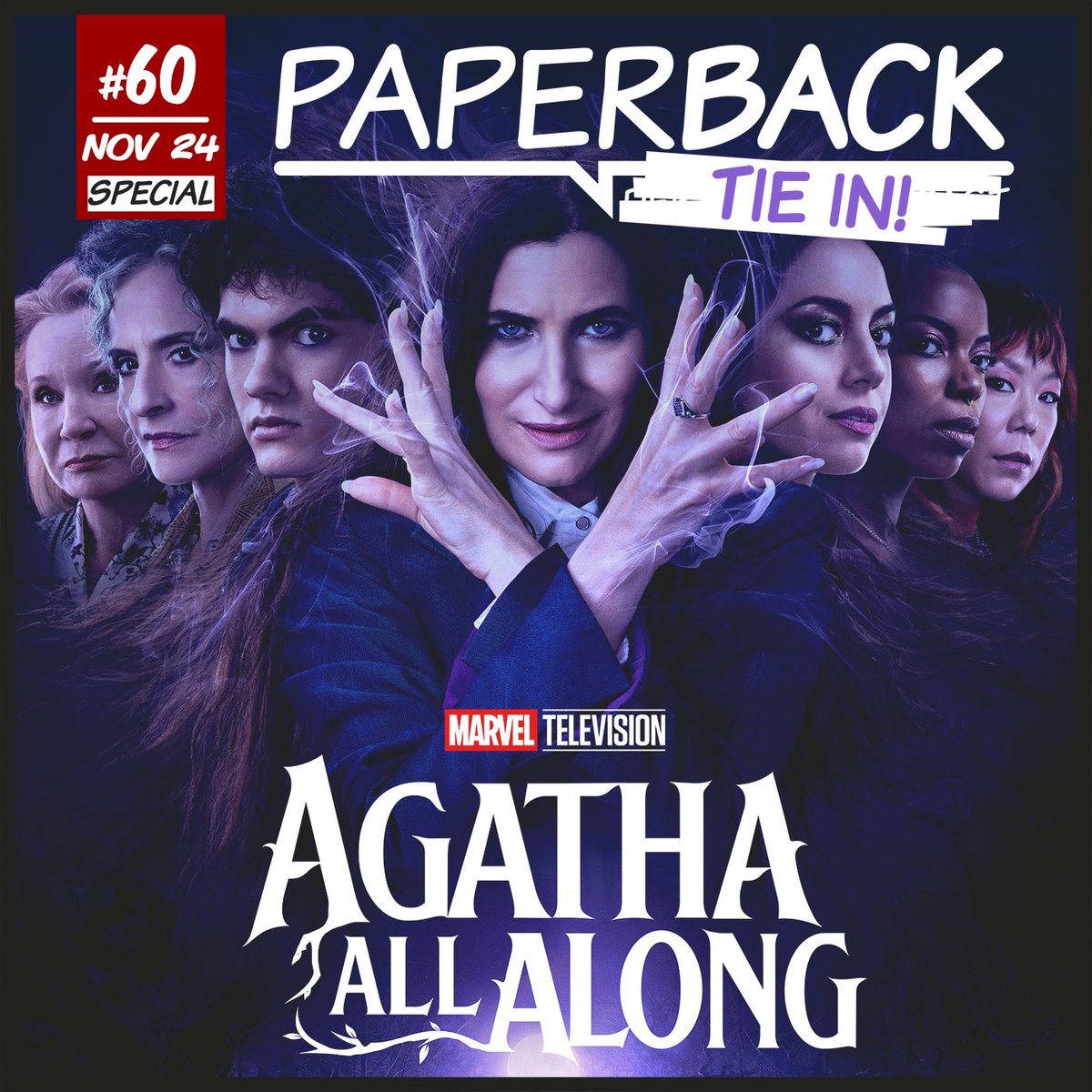 Paperback_Cast's tweet image. Taucht ein in unseren Podcastzirkel! Wir haben uns #AgathaAllAlong @DisneyPlusDE angeschaut &amp;amp; darüber gesprochen. Begleitet uns auf dem Hexenpfad um herauszufinden, ob die Serie sich dem Marvel-Einheitsbrei anschließt oder uns verzaubert hat. Viel Spaß!

paperbackpodcast.podcaster.de/pbcp/paperback…