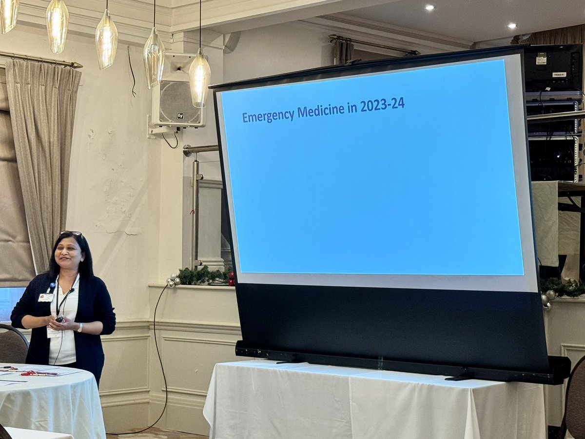 EM: Where next? being presented by Dr. Ratna J Merugumulla, York and Scarborough Teaching Hospitals NHS Foundation Trust. #EMSAS2024