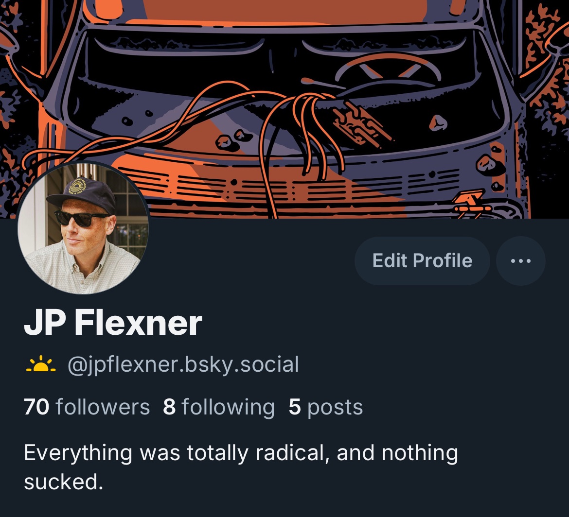 Ok, making the jump. Probably going to keep my feed focused on design, music, and lighter stuff. Books, cats, gardening. The good stuff. Please reply with your Blues*y handle so I can follow you over there!!! See you on the other side. ✌️❤️
